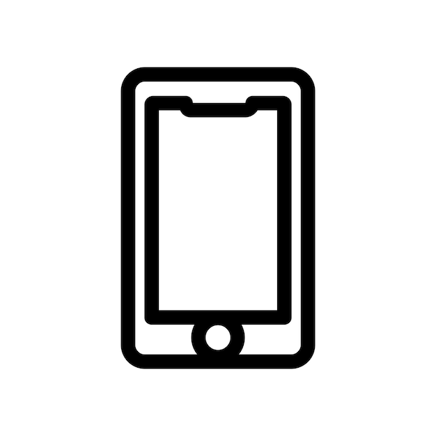 Vector iconos de teléfonos móviles