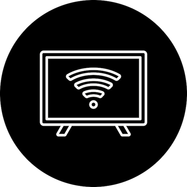Iconos de televisores inteligentes