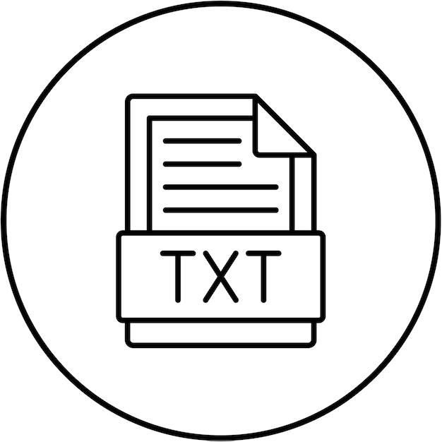 Iconos de texto