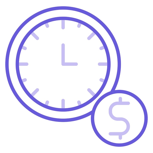 Iconos de tiempo de pago
