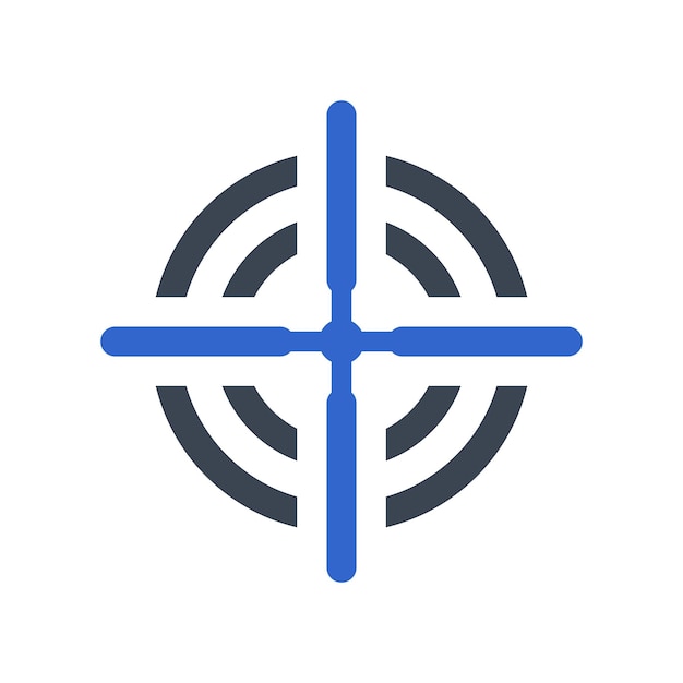 Iconos de tiro al objetivo