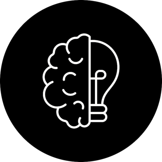 Iconos de tormenta de ideas