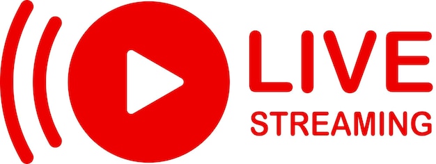 Iconos de transmisión en vivo