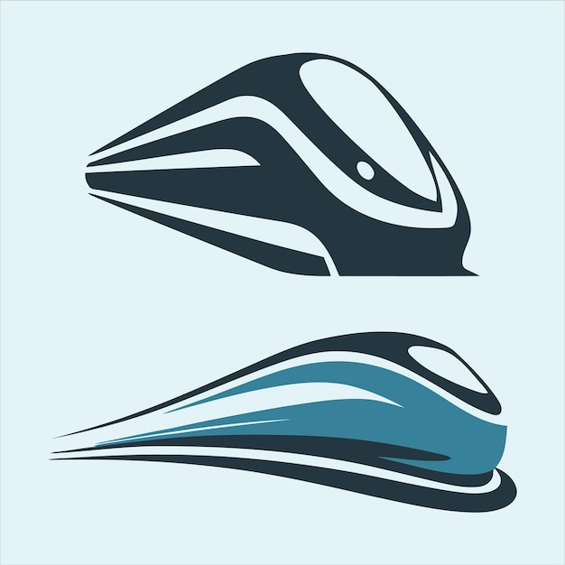 Iconos de trenes de alta velocidad