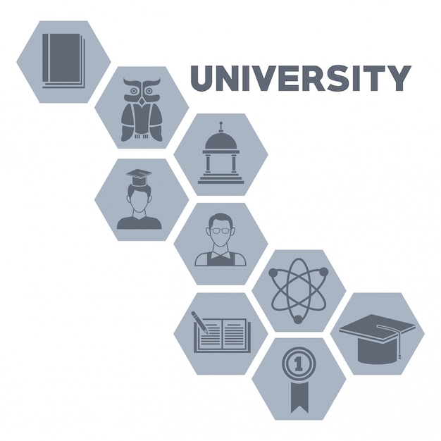 Iconos de la Universidad redonda