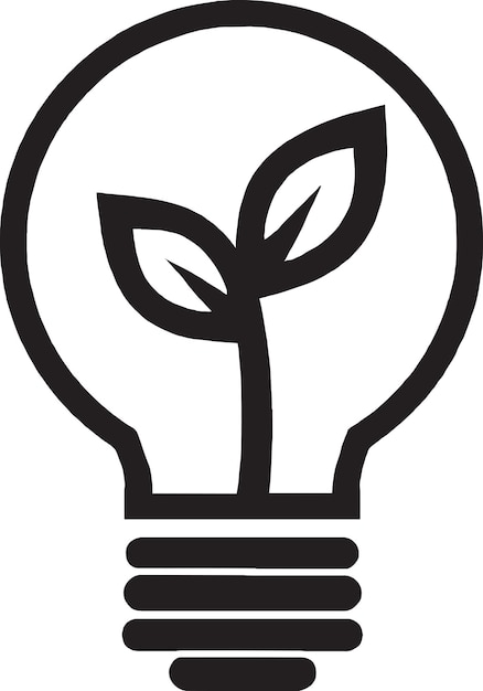 Iconos del vector de la bombilla