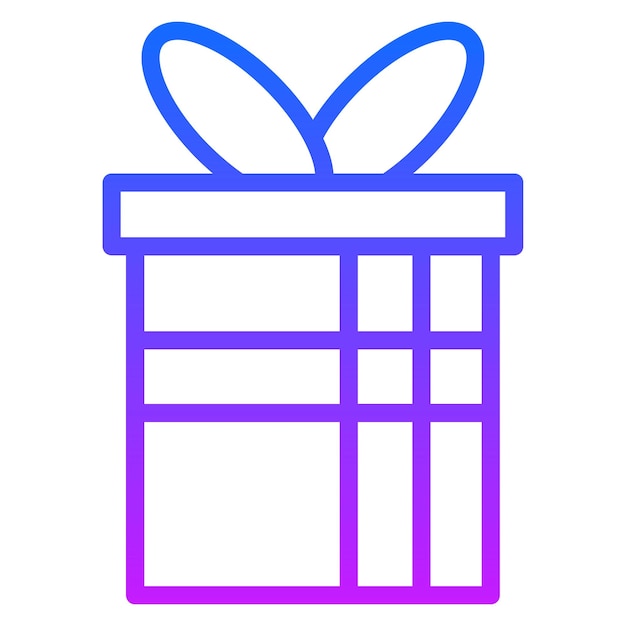 Iconos del vector de la caja de regalos