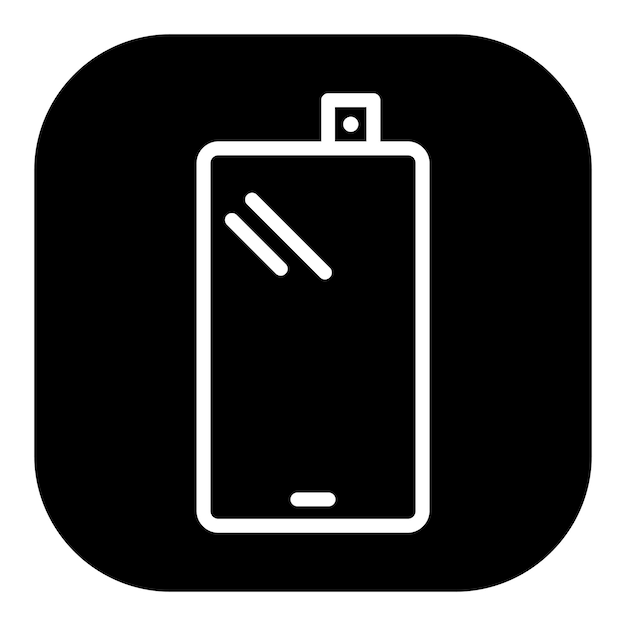 Iconos del vector de la cámara delantera