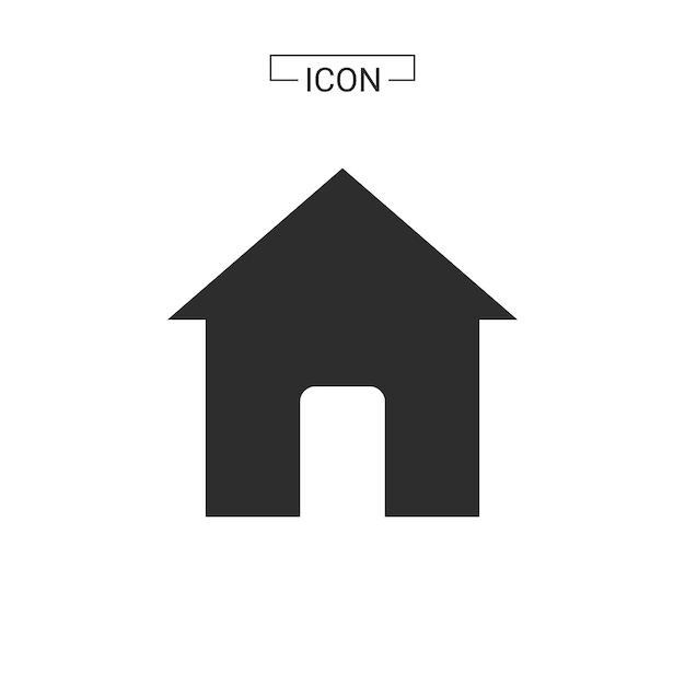 Iconos de vector de casa iconos de bienes raíces