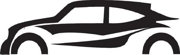 Iconos del vector del coche de deportes