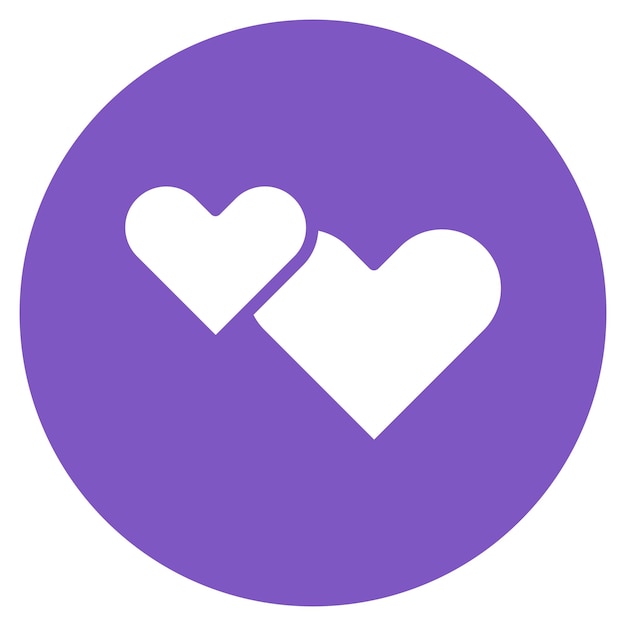 Iconos del vector del corazón