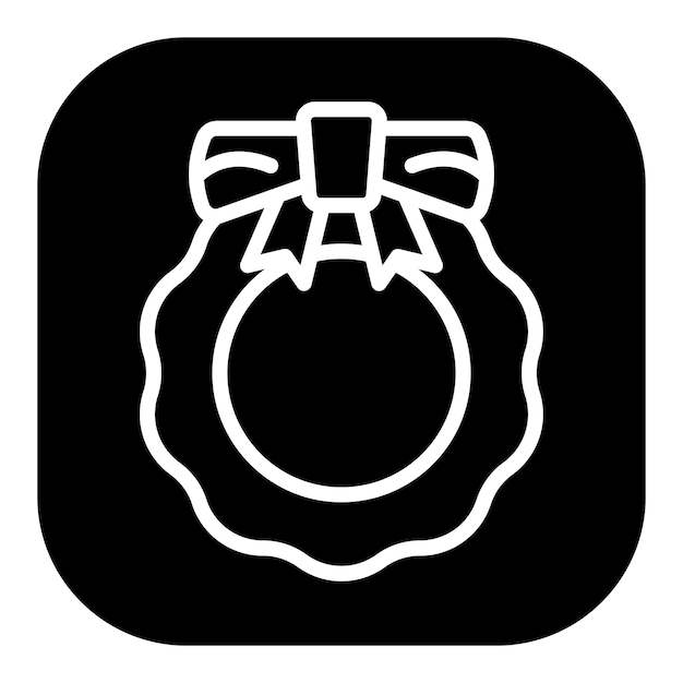 Iconos del vector de la corona de otoño