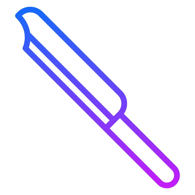 Iconos del vector de cuchillo salvaje