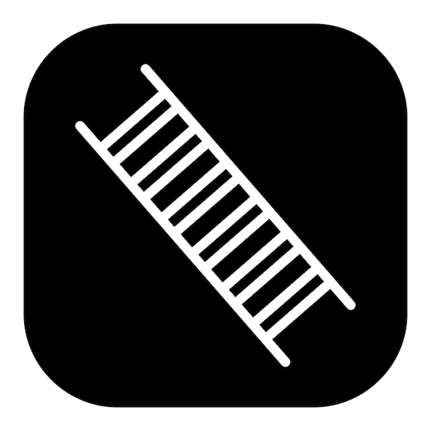 Iconos del vector de la escalera