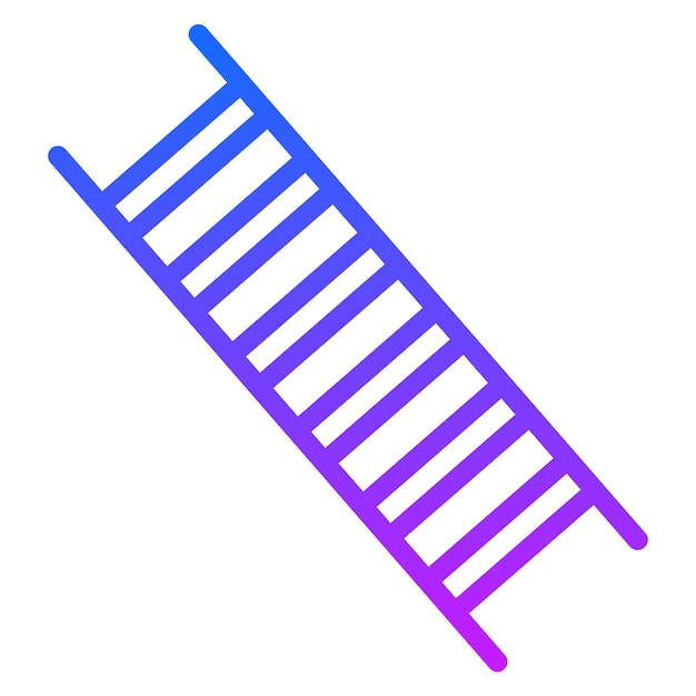 Iconos del vector de la escalera