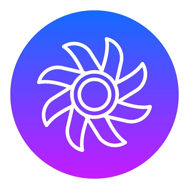 Iconos del vector de la hélice