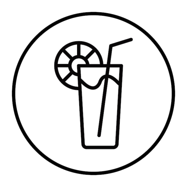 Iconos del vector de la limonada