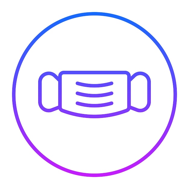 Iconos del vector de la máscara