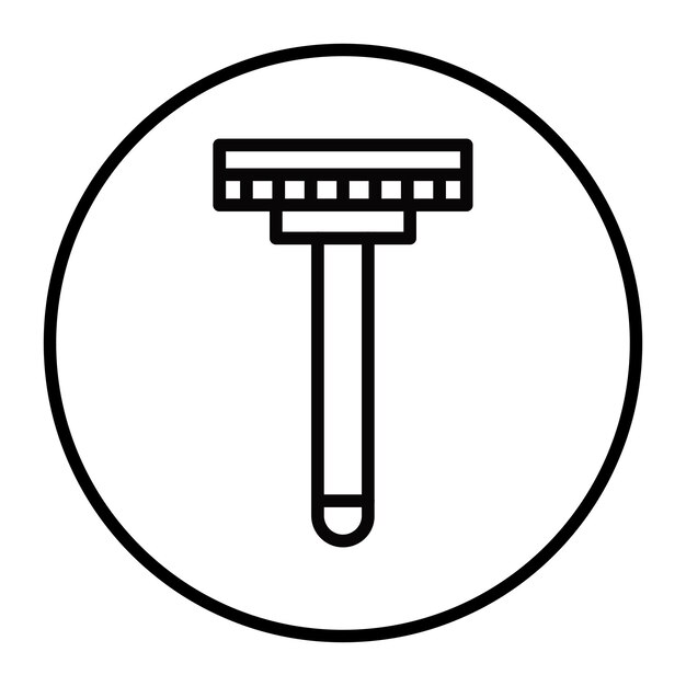 Iconos del vector de la navaja