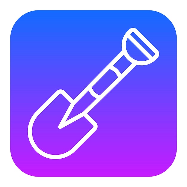 Iconos del vector de la pala