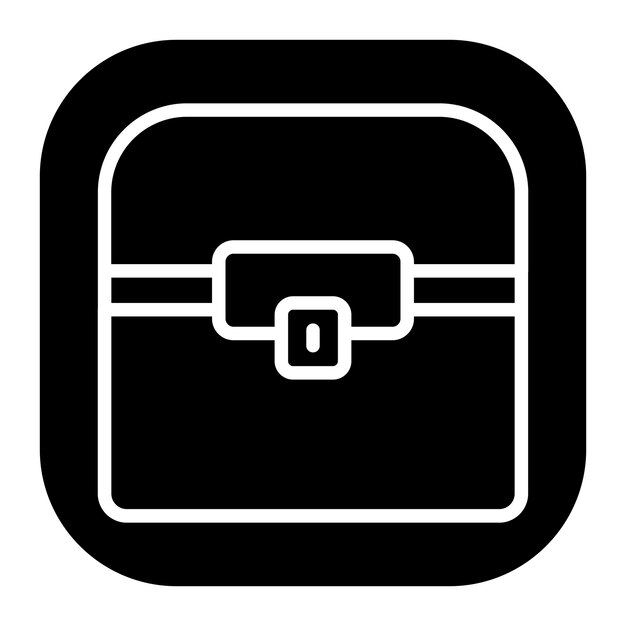 Iconos del vector del pecho