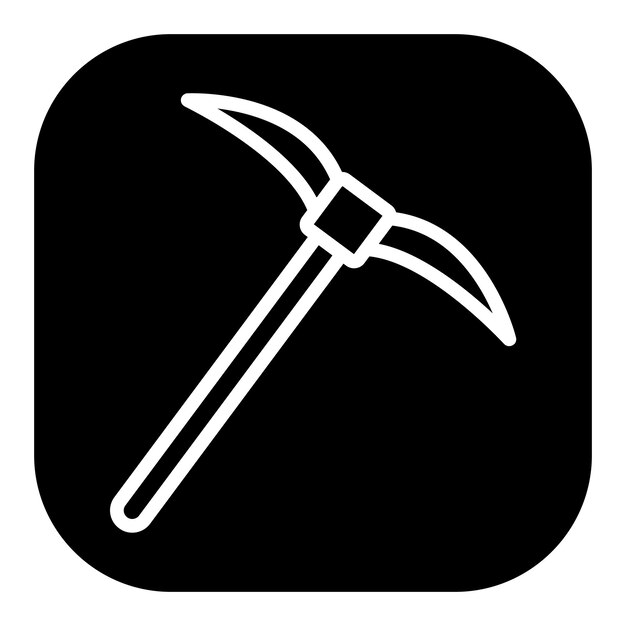 Iconos del vector de la picota