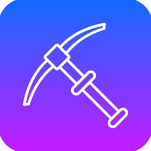 Iconos del vector de la picota