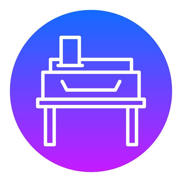 Iconos del vector del registro de efectivo