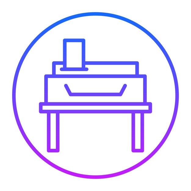 Iconos del vector del registro de efectivo