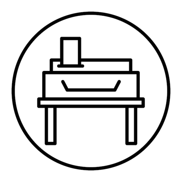 Iconos del vector del registro de efectivo