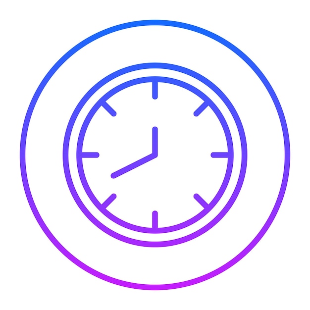Iconos del vector del reloj
