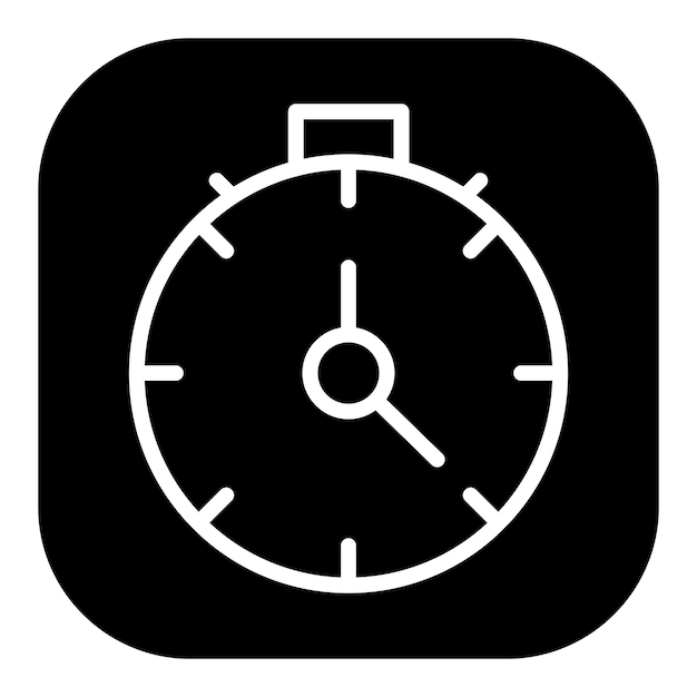 Iconos del vector del temporizador