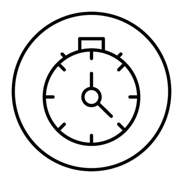 Iconos del vector del temporizador