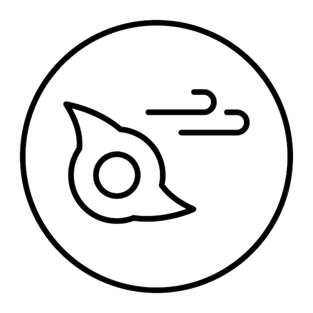 Iconos del vector del tifón