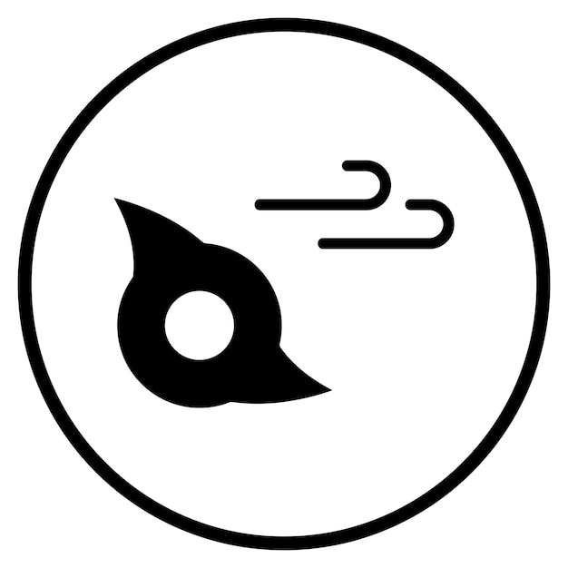 Iconos del vector del tifón