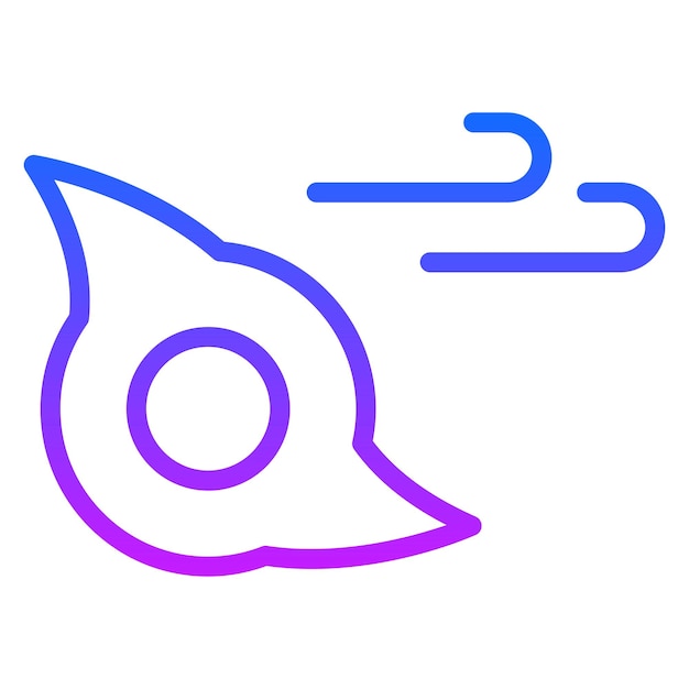 Iconos del vector del tifón