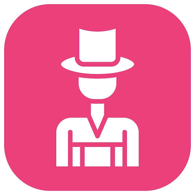 Iconos de vectores de agricultores