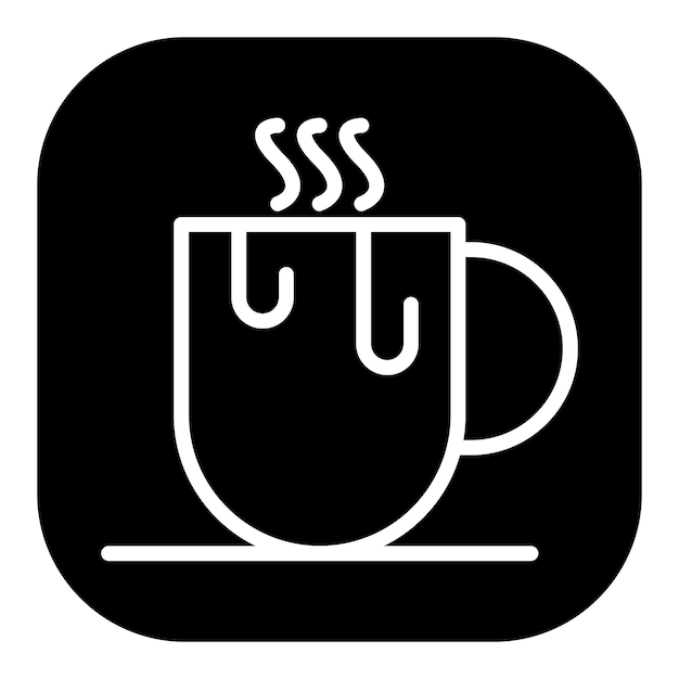 Iconos de vectores de cacao caliente