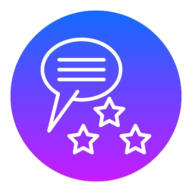 Iconos de vectores de calificaciones