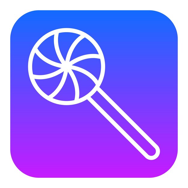 Iconos de vectores de caramelos