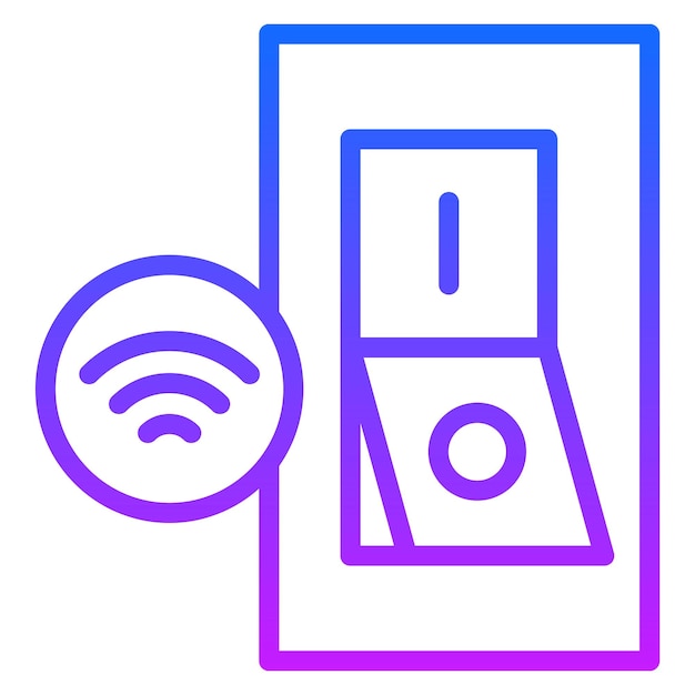 Iconos de vectores de conmutación inteligente