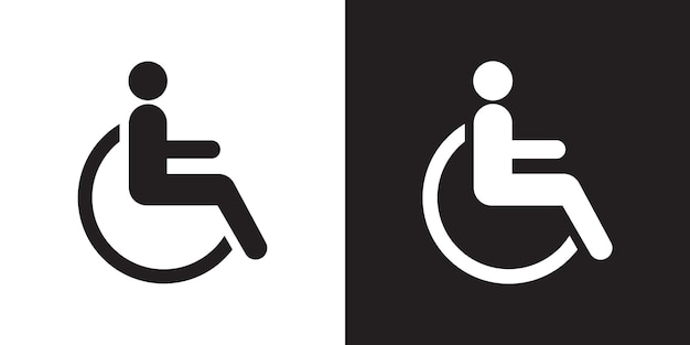 Iconos de vectores desactivados