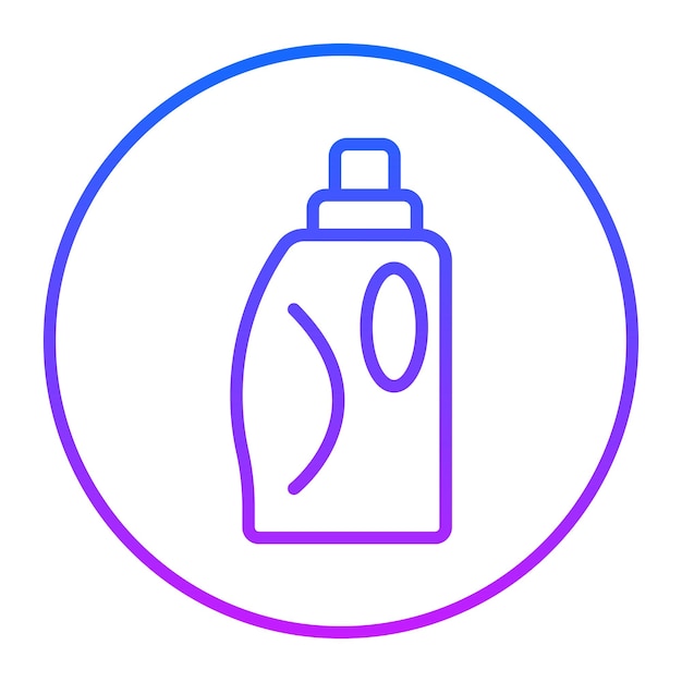 Iconos de vectores de detergente