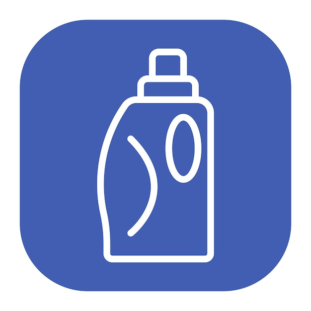 Iconos de vectores de detergente