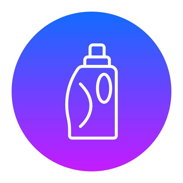 Iconos de vectores de detergente