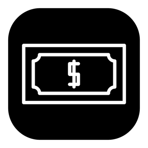 Iconos de vectores de dinero