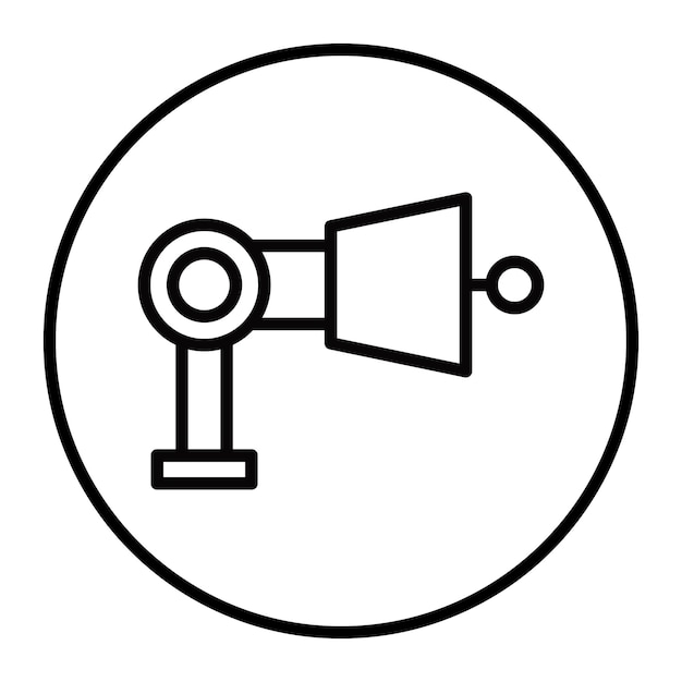 Iconos de vectores espaciales de la Voyager