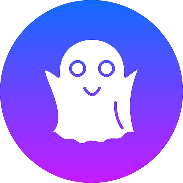 Iconos de vectores fantasma