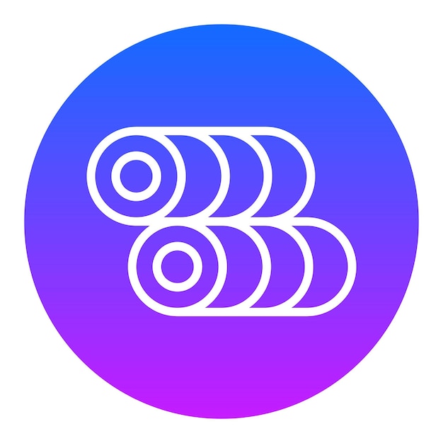 Iconos de vectores de heno