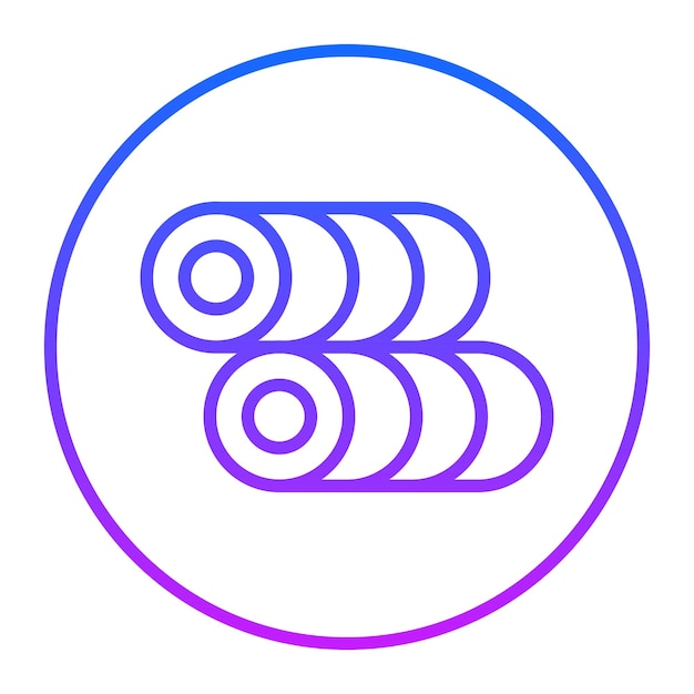 Iconos de vectores de heno